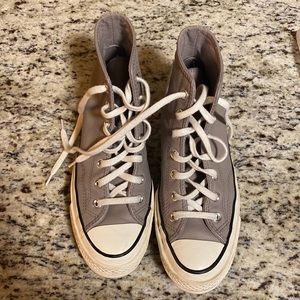 High top leather chuck Taylor converse